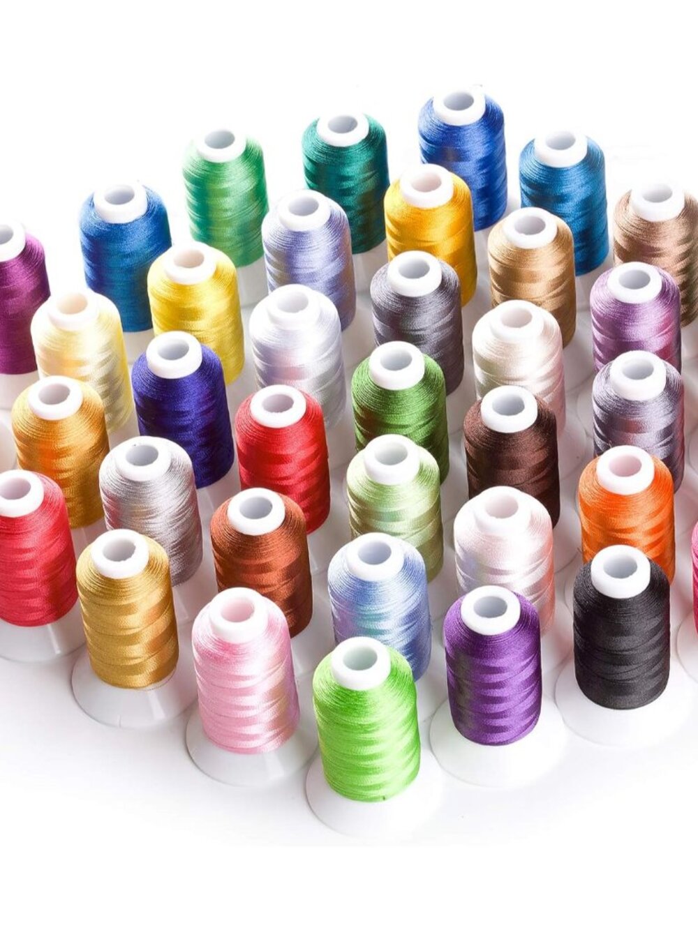 40 Colors Polyester Embroidery Machine Thread Kit